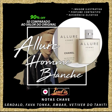 Perfume Similar Gadis 558 Inspirado em Allure Homme Blanche Contratipo